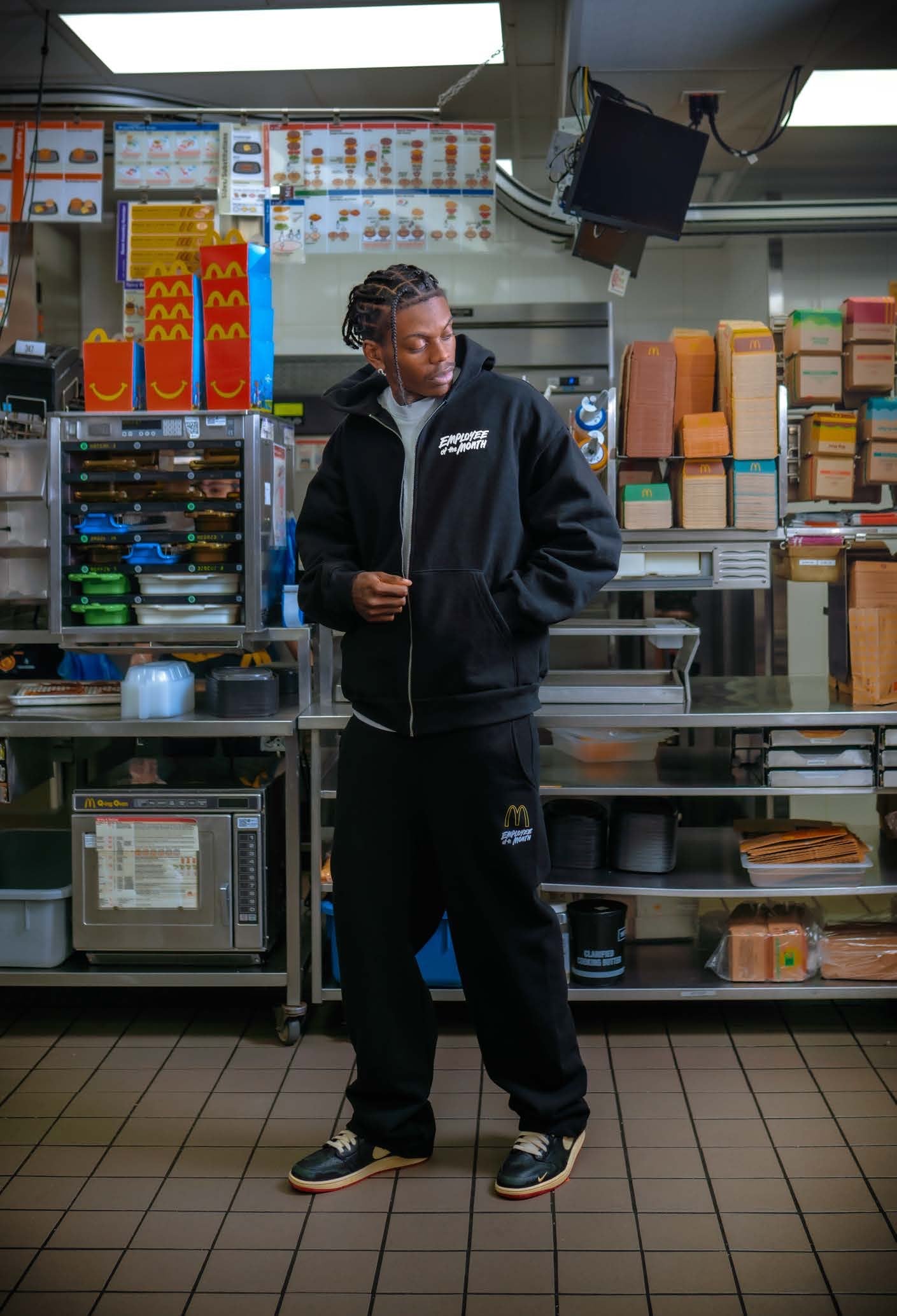 Employee of The Month Full Zip Hoodie