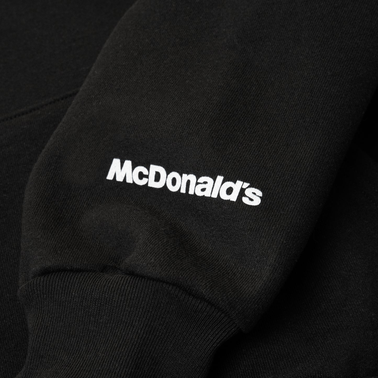 Chicken Nugget French Fry Bike Hoodie - Black