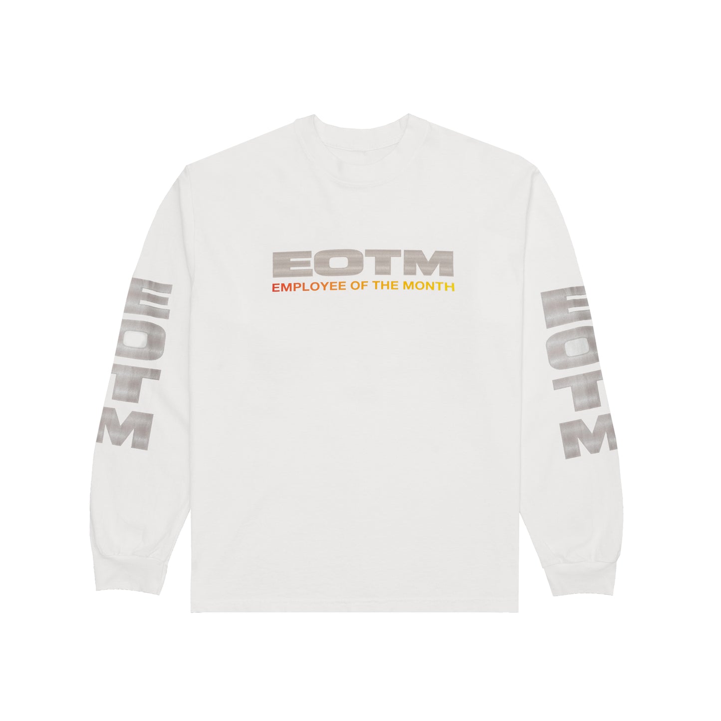 EOTM Long-Sleeve Graphic Tee
 - White