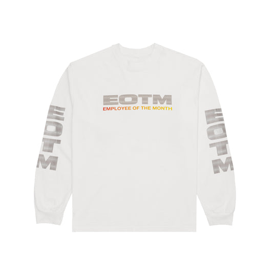 EOTM Long-Sleeve Graphic Tee
 - White