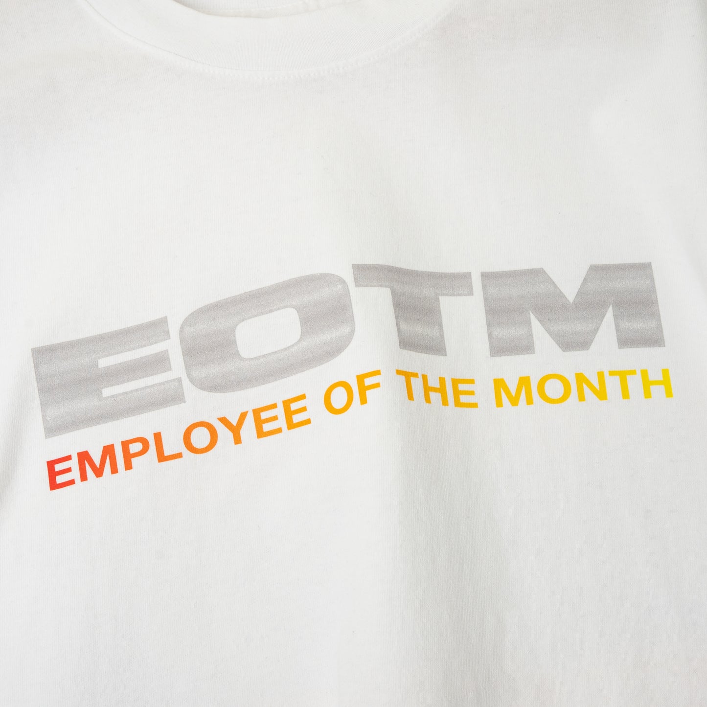 EOTM Long-Sleeve Graphic Tee
 - White