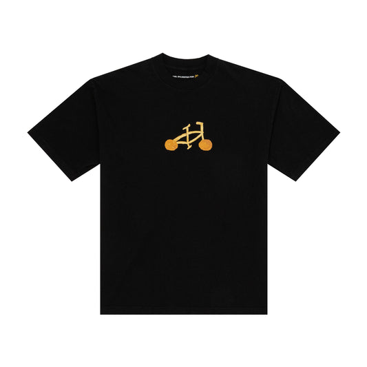 Chicken Nugget French Fry Bike Tee
 - Black