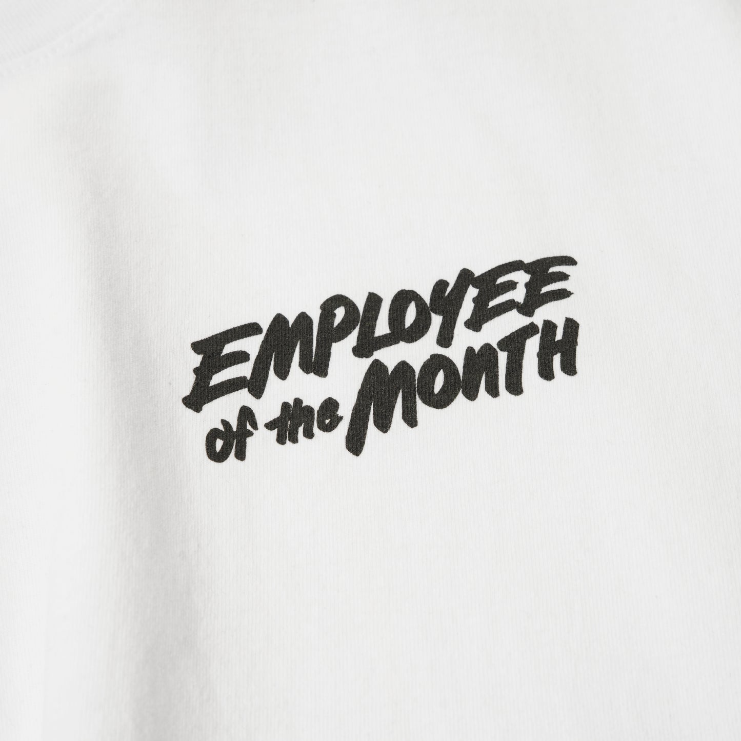 Employee of The Month Tee - White